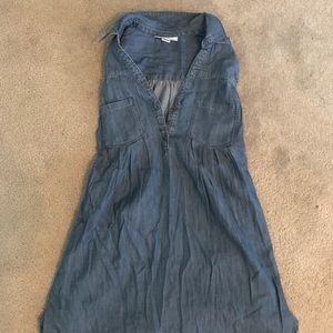 Motherhood maternity chambray top